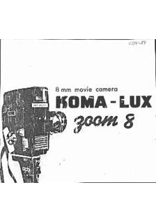 Kowa Komalux Zoom 8 manual. Camera Instructions.